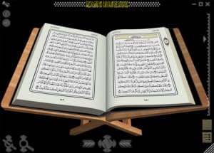Tampilan Quran3D dari Atas