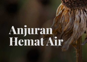 hemat air islam