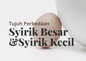 syirik besar syirik kecil