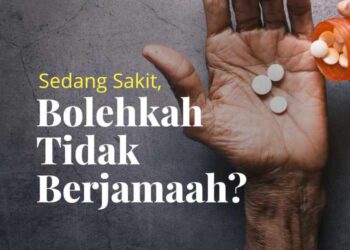 tidak berjamaah sakit