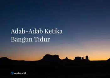 adab bangun tidur