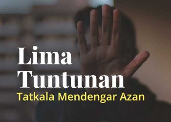 Mendengar azan