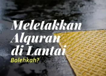 alquran di lantai