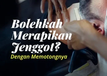 merapikan jenggot