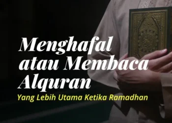 menghafal atau membaca